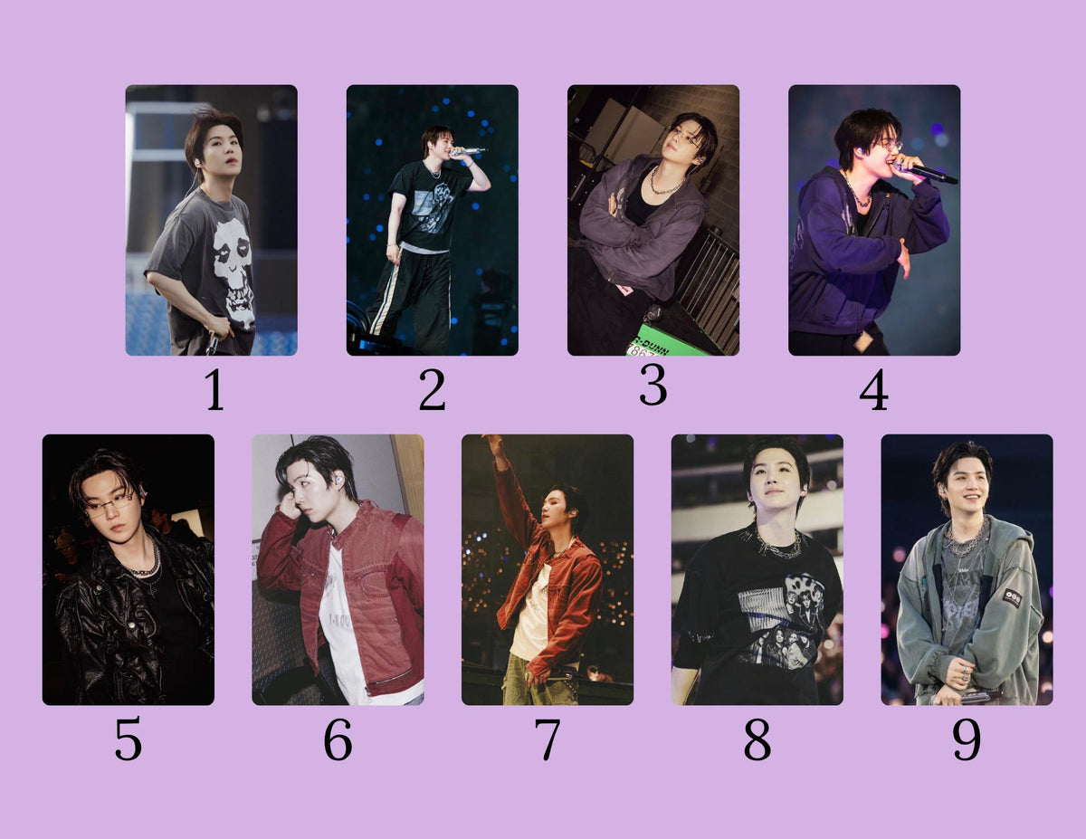 Yoongi Photo Card Pack | BTS SUGA Photocards | Yoongi PC Set A & Set B | Kpop Fanmade Photocards