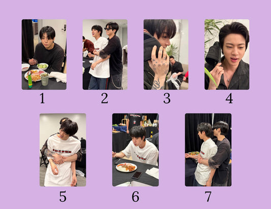 Arirang BTS Backstage Photocards | BTS Fanmade Photocards | K-Pop Photocard | Individual or Complete Set | K-Pop Collectible